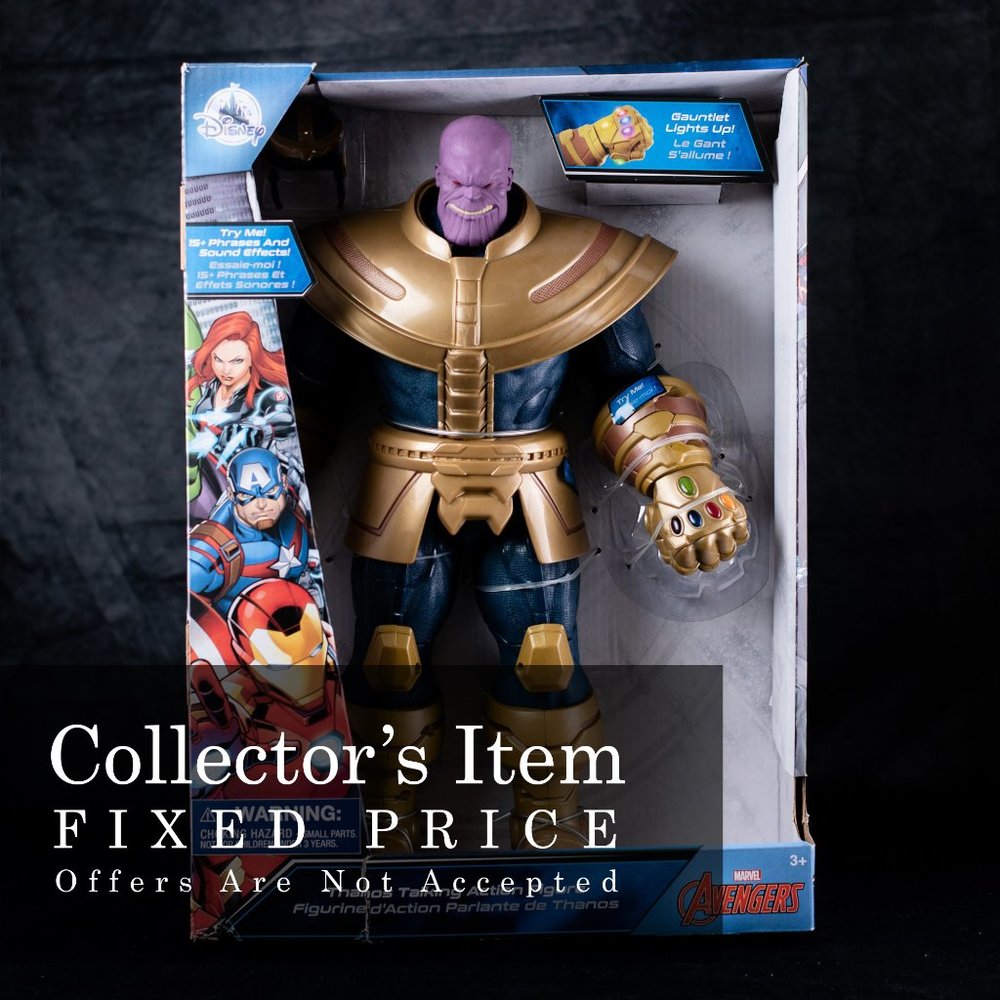 Disney 13" Avengers Thanos Talking Action Figure
